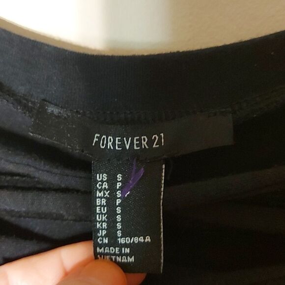 Forever21 laceup front top sz. S - Picture 3 of 3